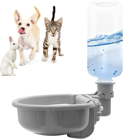 VANNON 16oz Pet Water Bottle, Gravity Dog Water Bowl Dispenser by Vannon