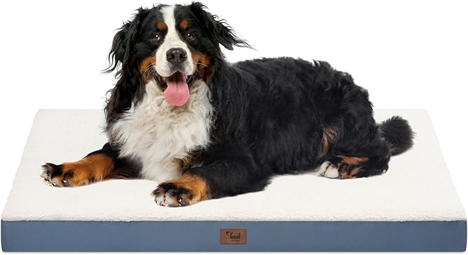 Dog Beds for Large Dogs, Comfort Orthopedic Dog Bed for Extra Large Dogs by TailStories