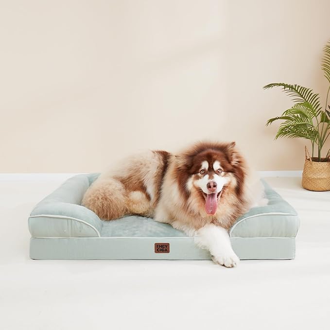 EHEYCIGA Orthopedic XL Dog Beds, Waterproof Memory Foam Dog Bed - Image 8