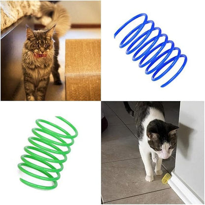 Andiker Interactive Cat Spiral Creative Spring Toy to Kill Time and Keep Fit - Image 7