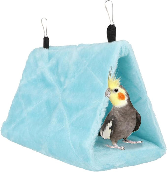 Wontee Bird Nest House Warm Bird Bed Hanging Hammock Snuggle Hut by Wontee