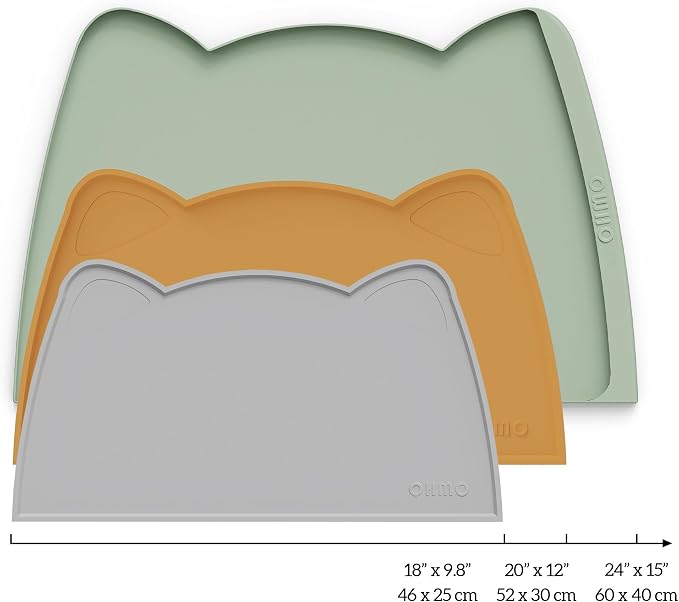 OHMO - Cat Food Mat, Silicone Pet Feeding Mat - Image 2