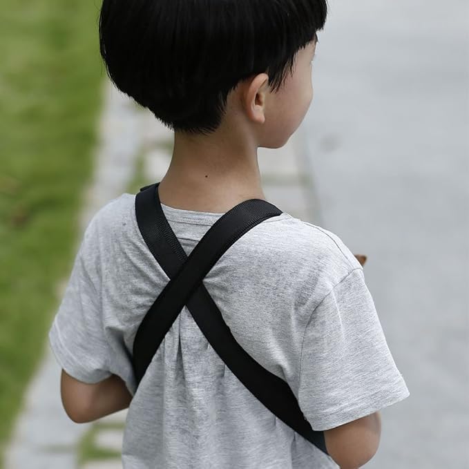 Pet Dog Puppy Cat Carrier Five Holes Backpack Double Shoulder Straps Canvas - Image 3