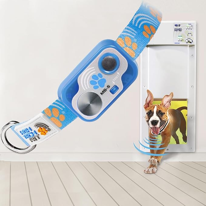 MS-5 Designer Series, Premium Performance Automatic Pet Door Collar by High - Image 3
