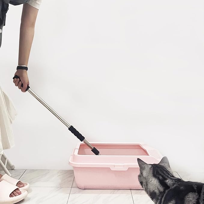 Depets Cat Litter Scoop, Metal Litter Scooper - Image 2