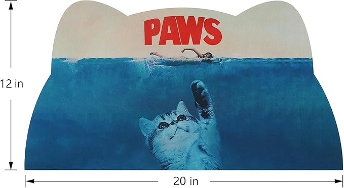 Cat Food Mat - Pet Feeding Mat for Floor, Waterproof, Super Absorbent, Dog - Image 2