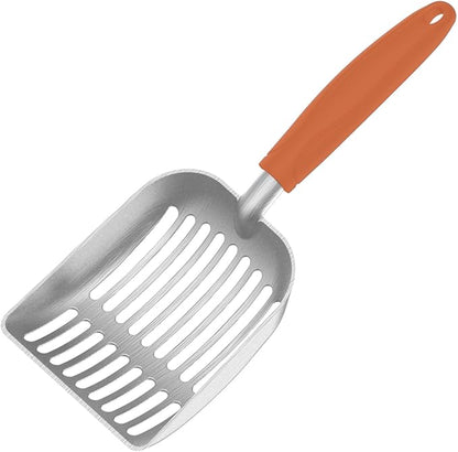Cat Litter Scoop, Kitty Metal Scooper, Aluminum Alloy Sifter, Kitten Pooper by Frxat