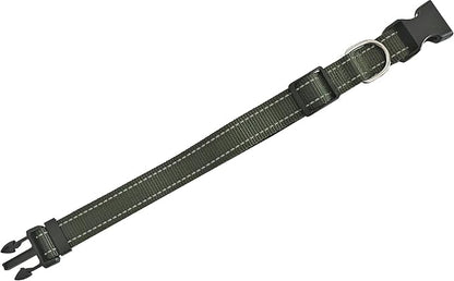 Adjustable Nylon Dog Collar, Reflective Collar 1 Inch 3/4 Inch 5/8 Inch Wide - Image 3