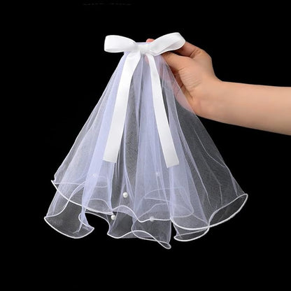 Gigicloud Dog Bride Costume Pet Wedding Veil - Image 4