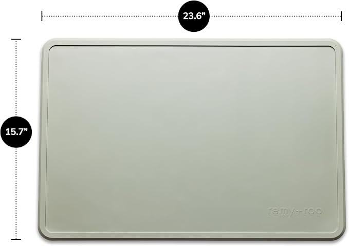 Remy+Roo Sage Silicone Dog Food Mat - Image 6