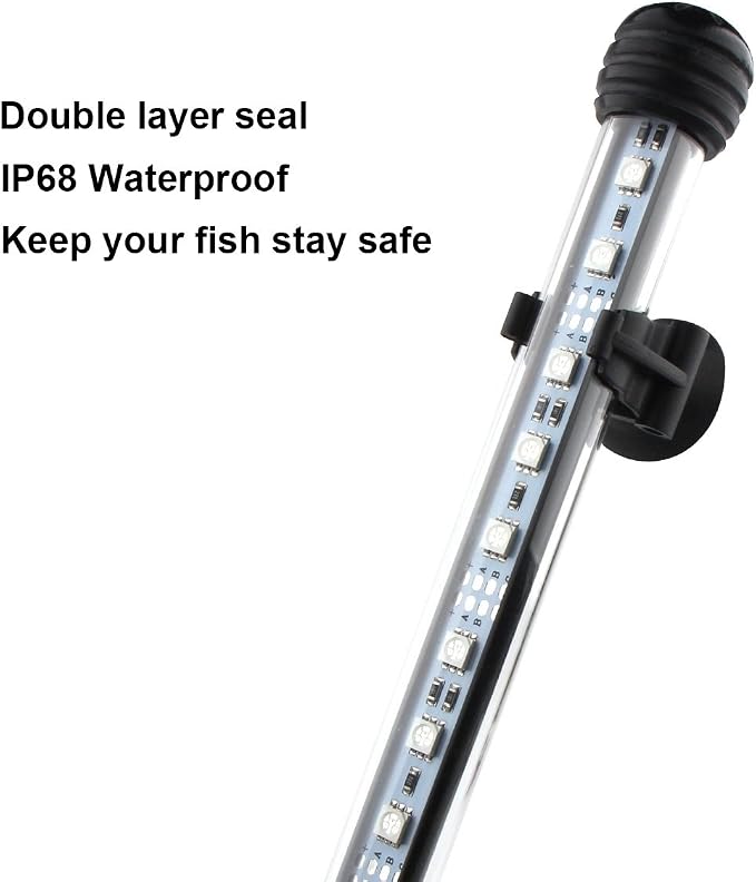 15 inches LED Aquarium Light, 2.5W Fish Tank Light Underwater Light Submersible - Image 5