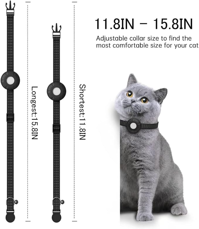 Cat Tracker Collar, No Monthly Fee Tracking Pet Collar - Image 5