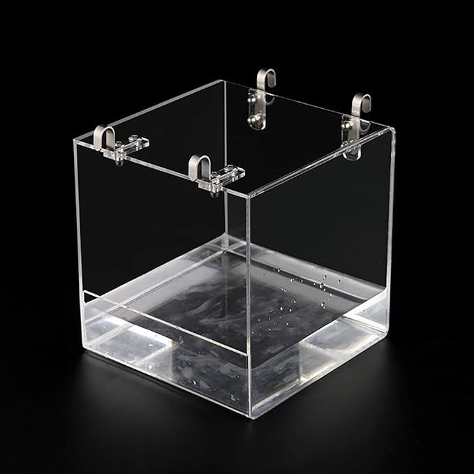 Big Bird Bath Cage, Cleaning Pet Supplies Cockatiel Bird Bathtub - Image 4