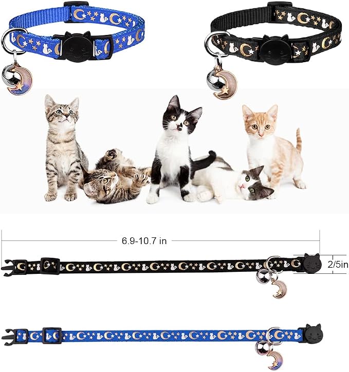 Baeuppit 2PCS Breakaway Cat Collars - Image 5