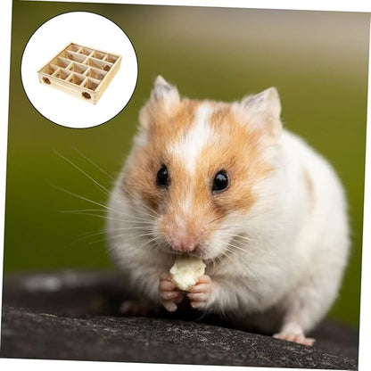 POPETPOP Wooden Hamster Maze Interactive Household - Image 5