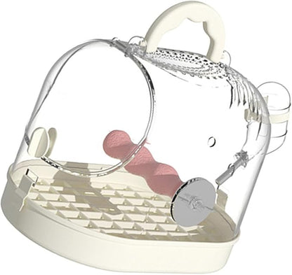 Easy to Carry Bird Cage with Watering Bottle High Ventilated Carriers Travel - Image 8