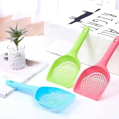 Cat Litter Scoop 3Pcs Cat Litter Scooper Long Handle Deep Shovel Cat Scooper - Image 3