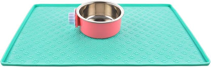 Silicone Cat & Dog Bowl Mat, Non-Slip Pet Feeding Mat - Image 3