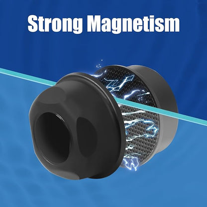 AQUANEAT Aquarium Magnetic Brush, Glass Fish Tank Cleaner, Algae Scraper - Image 4