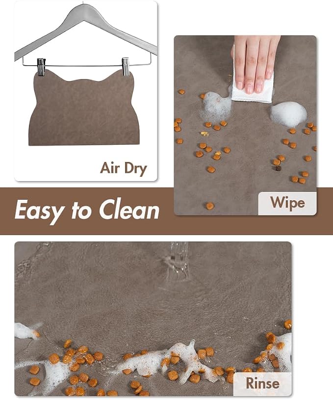 Absorbent Dog Food Mat-Dog Cat Mat - Image 4