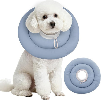 IDOMIK Dog Recovery Collar, Waterproof Soft Dog Cone After Surgery, Comfy by IDOMIK
