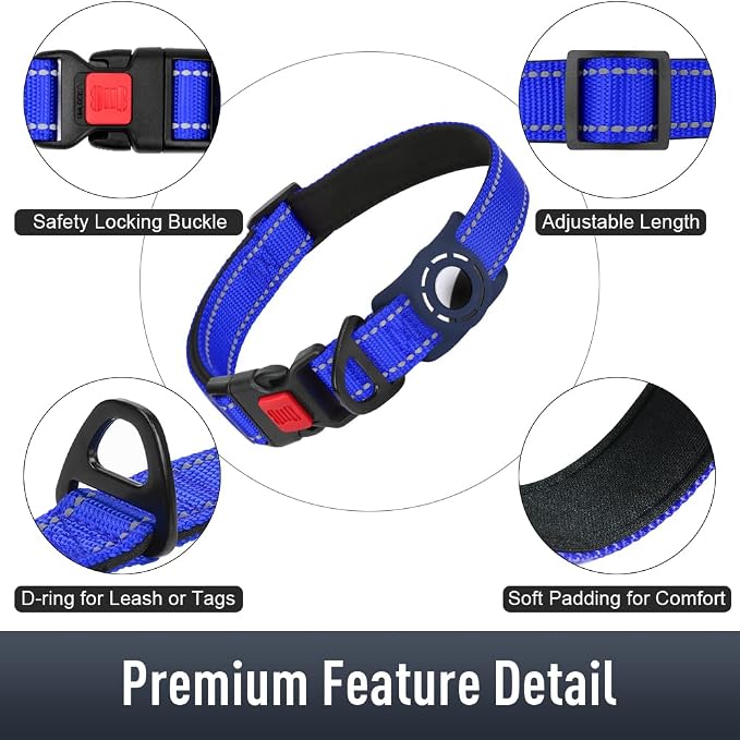 Airtag Dog Collar with AirTag Holder - Image 5