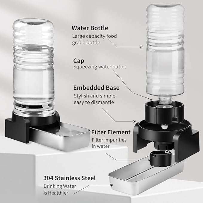 Marchul 1.9 Gallon Dog Water Dispenser, Large Dog Water Bowl Dispenser - Image 6