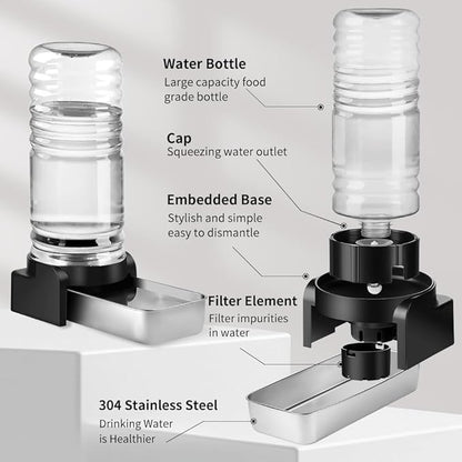Marchul 1.9 Gallon Dog Water Dispenser, Large Dog Water Bowl Dispenser - Image 6