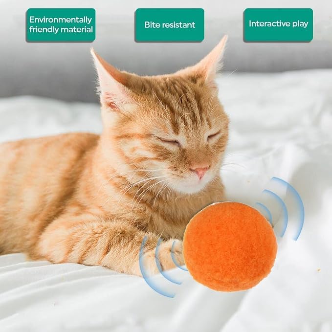 Premium Soft Pom Pom Balls for Kittens - Image 8
