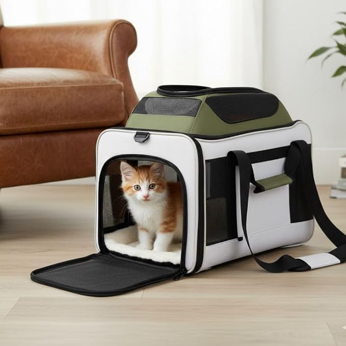 Cat Carrier Dog Carrier Airline Approved, Pet Carrier - Image 6