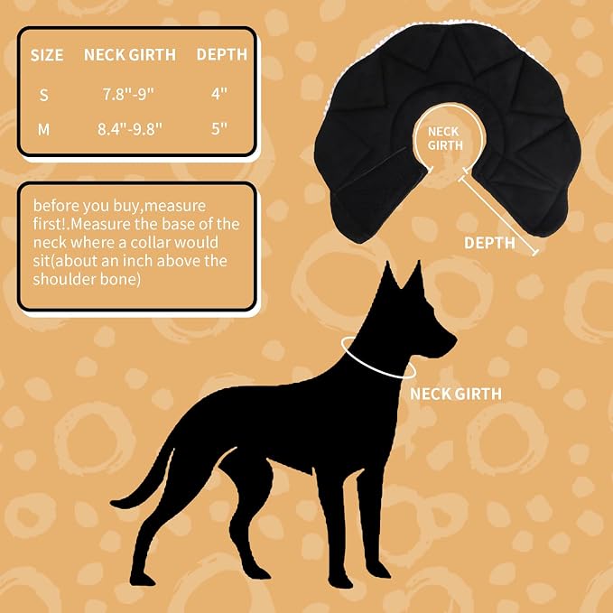 Adjustable Small Dog Cone, Soft Cat Recovery Cone Collar, Cute Cat Surgery - Image 2