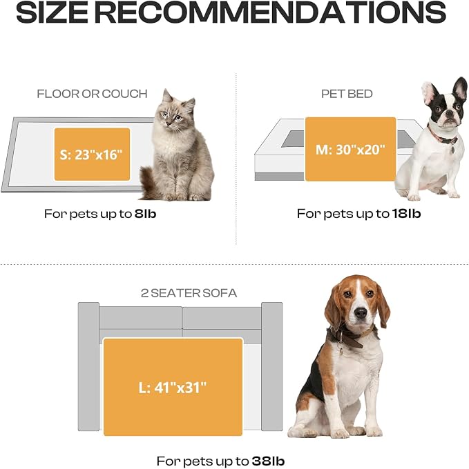Luciphia 1 Pack 3 Blankets Fluffy Premium Fleece Pet Blanket Flannel Paw - Image 3