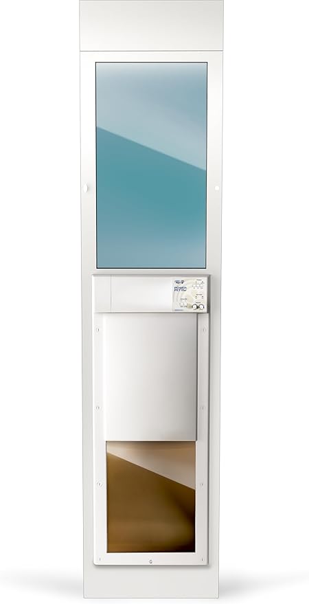Power Pet Automatic Sliding Glass Patio Pet Door by High Tech Pet by HighTechPet
