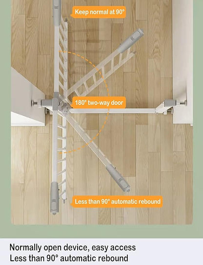 Extra Long Baby Gate Extra Wide, Large Dog Gate Indoor, Child Proof Gate - Image 5