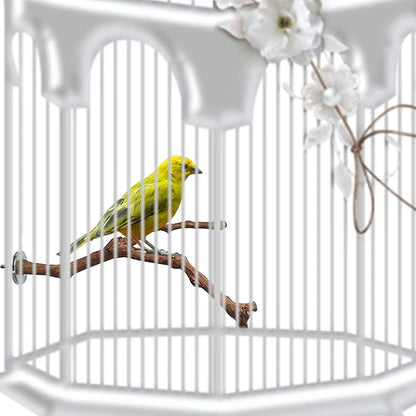 PINVNBY Parrot Perches Natural Birds Stand Wild Grape Stick Grinding Paw - Image 6