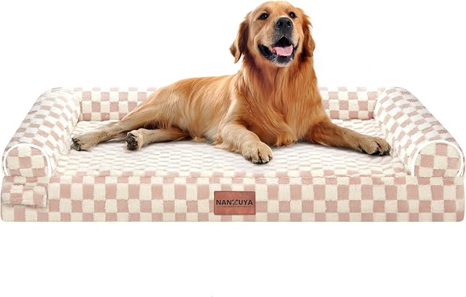Large Dog Bed Orthopedic Washable: Beds Bolster XL Bed Big XLarge Dogs Egg by Nanuya
