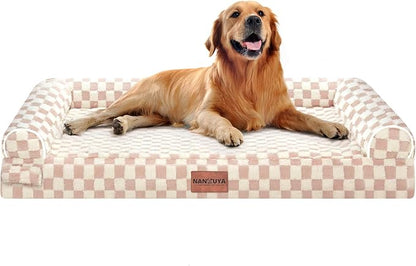 Large Dog Bed Orthopedic Washable: Beds Bolster XL Bed Big XLarge Dogs Egg by Nanuya