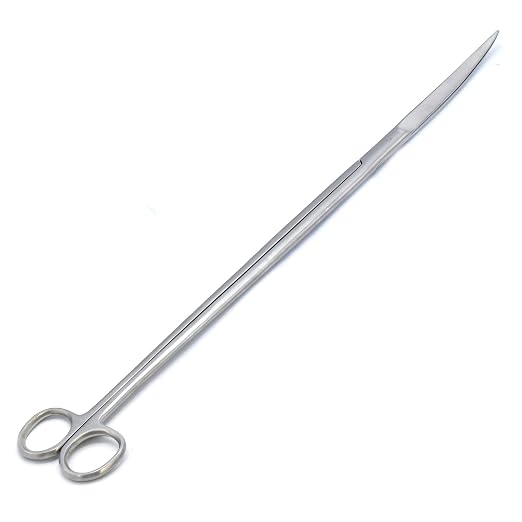 AAProTools Fish Aquarium Cleaner Kelly Scissors Curved 18" Extra Long Handle - Image 2