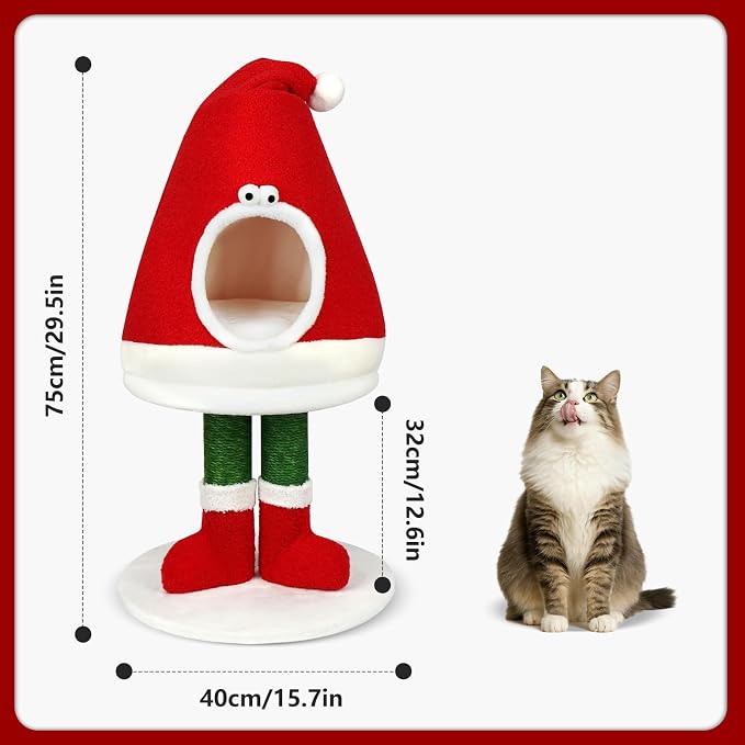 Cat Bed Scratching Post, Comes - Image 2