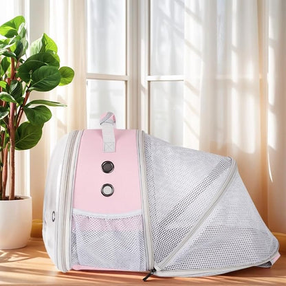 Back Expandable Backpack for Small Animals, Portable Travel Bag Breathable Pet - Image 6