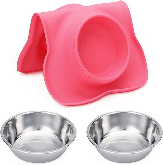Hubulk Pet Dog Bowls 2 Stainless Steel Dog Bowl - Image 7