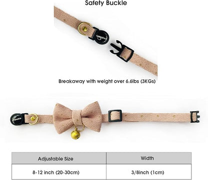 Safety Quick Release Cat Collars, Soft Kitten Collars - Image 5