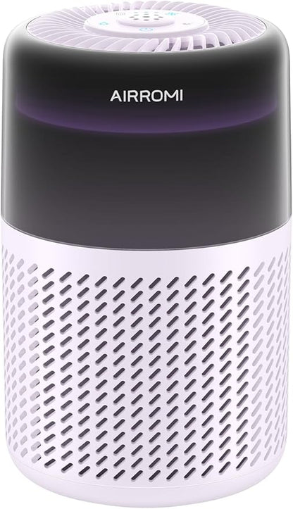 AIRROMI HEPA Air Purifier for Bedroom&Home, Pet Air Purifier for Home Pets by AIRROMI
