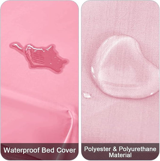 DUJUIKE Waterproof Bed Cover for Dog and Cats, Pet Hair Resistant Bed Sheet - Image 2