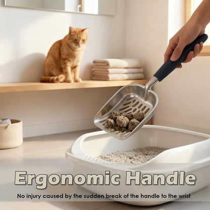 Heavy-Duty Metal Cat Litter Scoop - Image 7