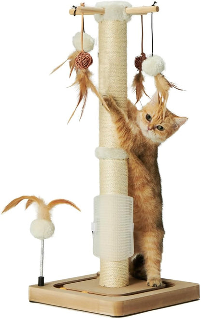 PEEKAB Cat Scratching Post 27 Inches Sisal Scratch Posts - Image 9