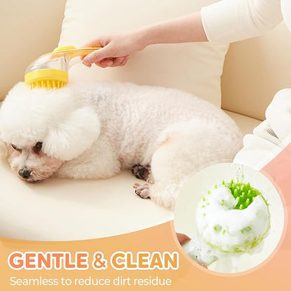 Pet Bath Brush, 2025 New 2 in 1 Dog Bath Brush - Image 6