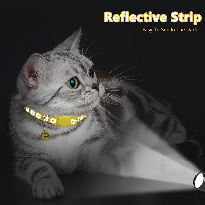 Taglory Reflective Cat Collar Breakaway - Image 3