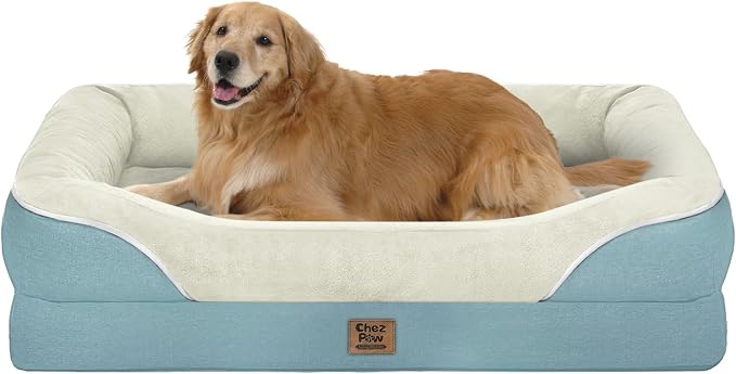 Washable Orthopedic Large Dog Bed by ChezPaw