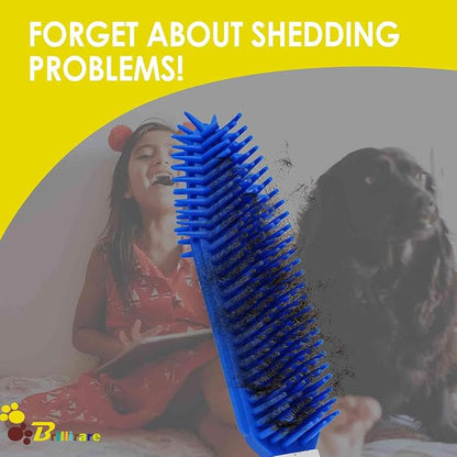 2 Pack Dog Grooming Bath Brush, Premium Soft Silicone Pet Brushes - Image 4